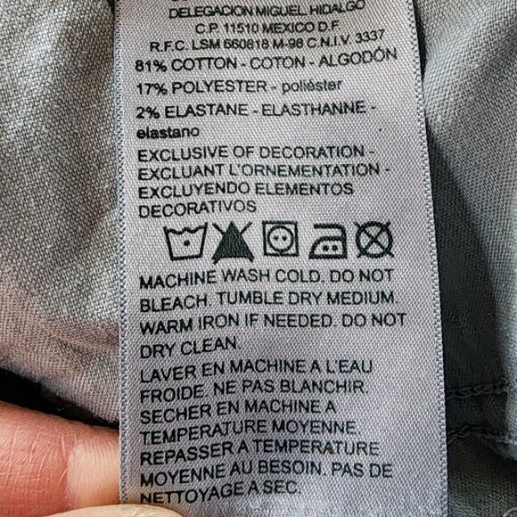 Signature by Levi Strauss Faded Wash Curvy Straight Jeans Size W29 L32 - Picture 8 of 16